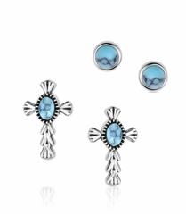 Montana Silversmiths Earrings Unbroken Faith ER6319