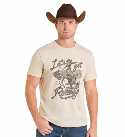 Rock & Roll Denim T-Shirt Men's BU21T07436