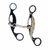 Western Rawhide Metalab Feather Smooth Snaffle Gag Bit 250029