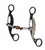 Western Rawhide Metalab Feather Twisted Dog Bone Gag Bit 250028