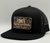 Baredown Marshland Black Flat Cap