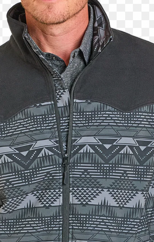Panhandle Slim Printed Soft Shell Vest Men's DM98C06197