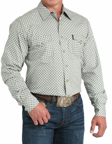 Cinch Modern Fit Snap Up L/S Shirt Men’s MTW1303093