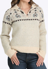 Cinch Wool Sweater Womens MAK9917001