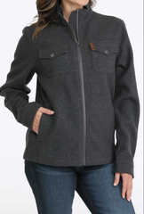 Cinch Wool Grey Jacket Women’s MAJ9904002