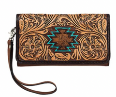 Angel Ranch Leather Wallet Women's D330011502