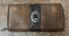 Angel Ranch Leather Wallet Women's D330010202