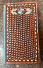 Nocona Bi-Fold Rodeo Wallet/Checkbook Cover N500044708