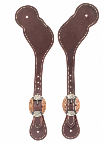 Weaver Latigo Leather Spur 3/4" 30221-50-28