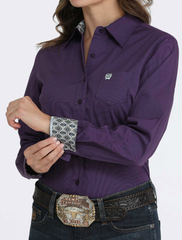 Cinch L/S Button Up Shirt Women's MSW9164256