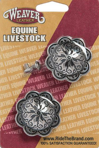 Weaver Conchos with Post 1-3/4" 77-4048