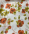 Brown Creek White Fall Floral 44" Silk Rag