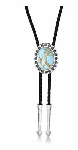 Montana Silversmiths Turquoise Waters Bolo Tie BT6142TQ