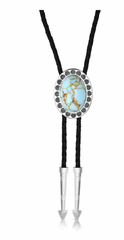 Montana Silversmiths Turquoise Waters Bolo Tie BT6142TQ