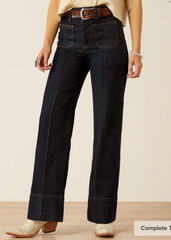 Ariat Ultra High Rise Tomboy Western Utility Wide Leg Jean 10061760