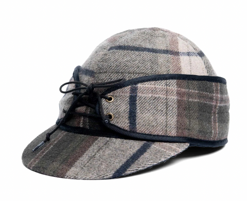 Crown Cap Woodland Plaid 1-1702W
