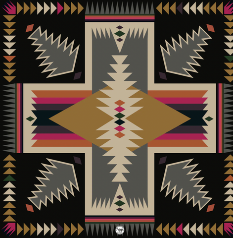 Fringe Scarves Cross Me 100% Silk Wild Rag