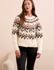 Tribal MoonStone Knit Sweater Women’s 2312O-3814-3111