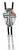 Montana Silversmiths Bolo Tie Inner Light TQ Cross BT4779