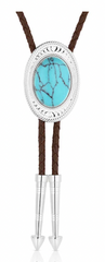 Montana Silversmiths Bolo Tie The Outlaw TQ BT6146TQ