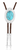Montana Silversmiths Bolo Tie The Outlaw TQ BT6146TQ