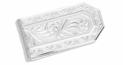 Montana Silversmiths Money Clip Scroll Edge MCL6149NF