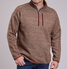 Stetson 1/4 Zip Pullover Sweater Men's 11-014-0120-6189