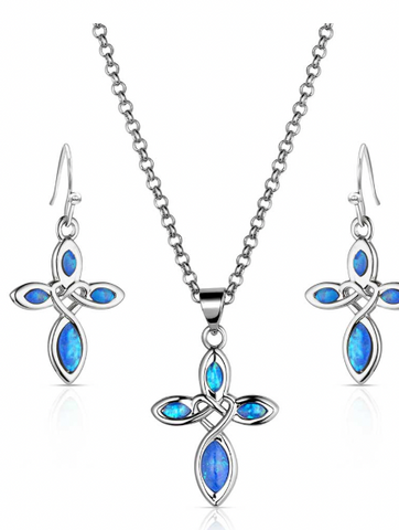 Montana Silversmiths Jewelry Set Faith and Grace JS6395