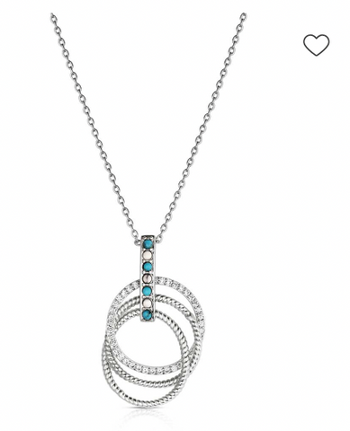 Montana Silversmiths Necklace Circle the West NC6388