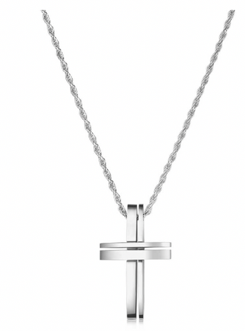 Montana Silversmiths Necklace Devine Path Cross NC6288