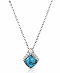 Montana Silversmith Crowned Glacier Necklace NC6313