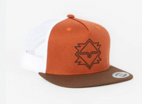 Kimes North Star Burnt Orange Cap