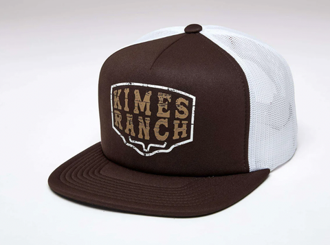 Kimes Woodblock Brown Cap