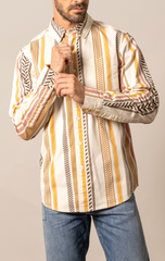 Kimes Ranch Double Tap Stripe Button Up L/S Shirt Men's
