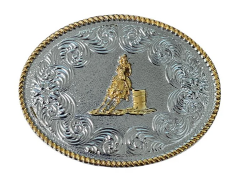 Western Edge Buckles Barrel Racer TBB3000BL