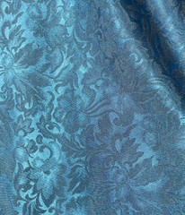 Brown Creek Midnight Blue Jacquard Wild Rag 44"