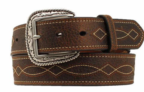 Ariat Boot Stitch Leather Belt Men's A10004144