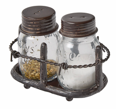Park Designs Barbed Wire Salt & Pepper Shaker 8599-484