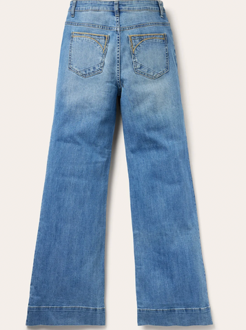 Stetson High Rise Wide Leg Jean Women's 11-054-0751-0201