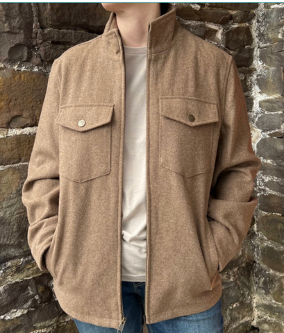 Panhandle Slim Men's Heather Wool Coat DM92C04051