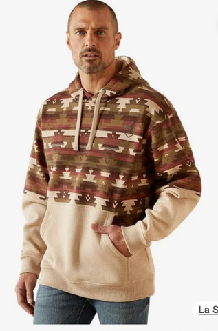 Ariat Men's Color Block Hoodie - 10062906