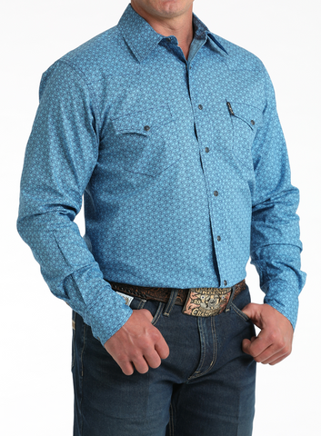 Cinch Modern Fit Snap Up L/S Shirt Men's MTW1303098