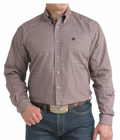 Cinch Button Up L/S Shirt Men's MTW1106016