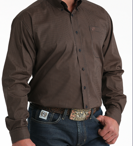 Cinch Button Up L/S Shirt Men's MTW1106019