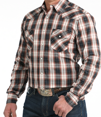 Cinch Modern Fit Snap Up L/S Shirt Men's MTW1303100