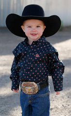 Cinch Button Up L/S Shirt Boy's