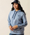 Ariat Logo 2.0 Hoodie Womens 10065828 Indigo Heather