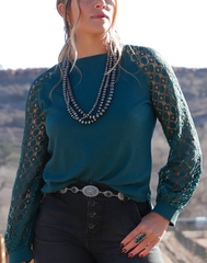 Cruel Girl Dark Green L/S Shirt CTK7493003