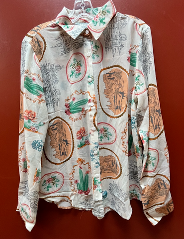 Blue b. Womens L/S Shirt 33154T