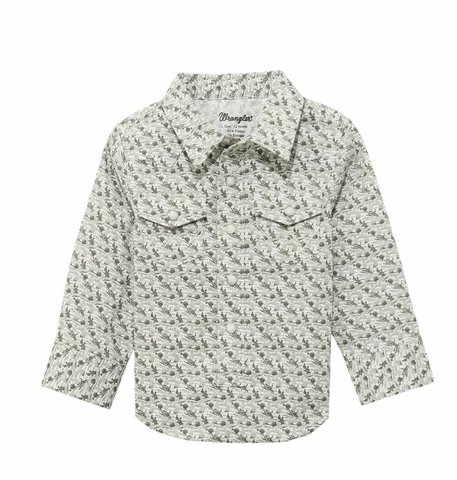 Wrangler Button Up L/S Shirt Boy’s 112374302
